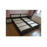 Кровать 90х200 с проложками ДСП Фиеста LIGHT, венге / лоредо купить