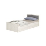 Кровать с реечным настилом Фиеста LIGHT 90х200, Дуб крафт белый купить