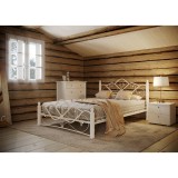 Кровать КМД 4-01 Венера 1 140х200, Белый распродажа