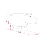 Пуф Leset Hippo COMBI от производителя