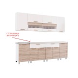 Готовая кухня Айсбери 2.4 м распродажа