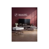Делора 1,8 м белый / черный ТВ-тумба распродажа