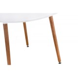 Lorini 80 white / wood Стол деревянный купить