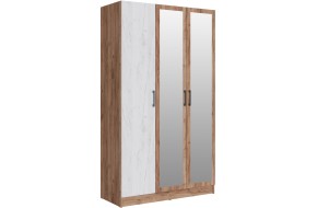 Диван Шкаф Вегас 1200 дуб крафт табачный/ белый