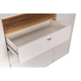 Бэль Комод 10.95 Дуб Золотой / Белый купить