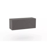 НМ 014.21-01 Шкаф навесной Саммит / ясень анкор тёмный / графит  недорого