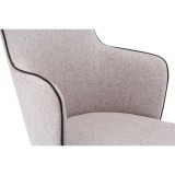 Benza beige fabric Стул на металлокаркасе купить