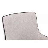 Benza beige fabric Стул на металлокаркасе распродажа