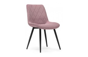 Стул Fox black / light purple на металлокаркасе