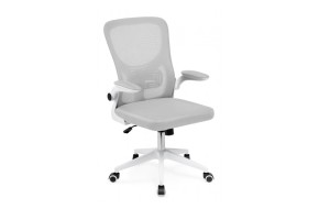 Кресло Konfi light gray / white Офисное