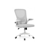 Konfi light gray / white Офисное кресло недорого