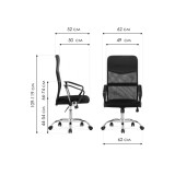 Arano 1 black / chrome Компьютерное кресло распродажа