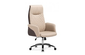 Кресло Avrora beige / brown Офисное