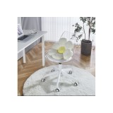 Kolin с подушкой clear / white Офисное кресло распродажа