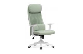 Кресло Salta light green / white Компьютерное