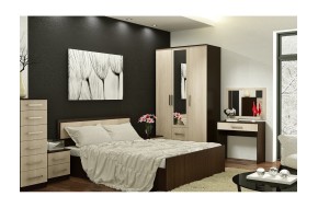 Кровать с проложками ДП Фиеста LIGHT 160х200, венге