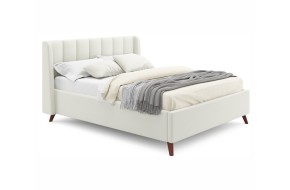 Кровать Мягкая Betsi 1600 беж с подъемным механизмом матраом