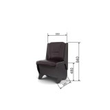 Скамья Лотос 550 венге/умбер купить