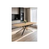 Roxy 160(220)x90 светлый дуб Стол деревянный от производителя