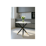 Rock white / black Стол стеклянный распродажа