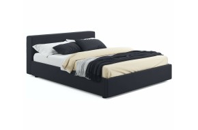 Кровать Мягкая Skandi 1600 черная с подъемным механизмом