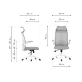 Lokus light gray Компьютерное кресло распродажа