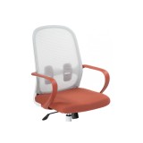 Bust gray / red / white Компьютерное кресло распродажа
