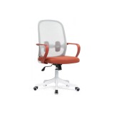 Bust gray / red / white Компьютерное кресло недорого