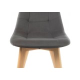 Filip dark gray / wood Стул деревянный распродажа