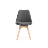 Bonuss dark gray / wood Стул деревянный распродажа