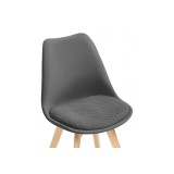 Bonuss dark gray / wood Стул деревянный распродажа