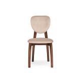 Вакимо ткань tenerife beige / миланский орех Стул деревянный купить