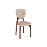 Вакимо ткань tenerife beige / миланский орех Стул деревянный недорого
