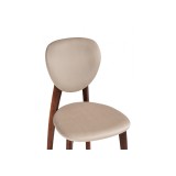 Вакимо ткань tenerife beige / миланский орех Стул деревянный от производителя