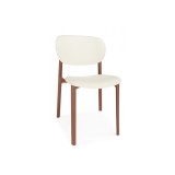 Mokka brown / milky Пластиковый стул недорого