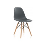 Eames PC-015 grey Стул деревянный недорого