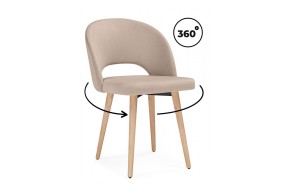 Стул Курбис 360 бежевый (zd 210) / светлое