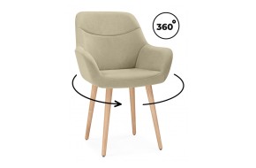 Стул Флюид 360 бежевый (zd 210) / светлое