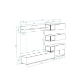 Гостиная Рига ГС-01, Каньон/графит от производителя
