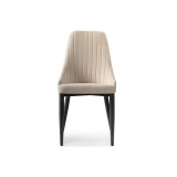 Kora beige / black Стул на металлокаркасе от производителя