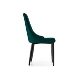 Kora green / black Стул на металлокаркасе купить
