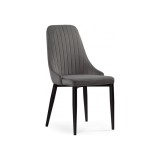 Kora dark gray / black Стул на металлокаркасе недорого