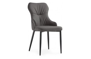 Стул Neli gray / black на металлокаркасе