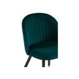 Gabi green / black Стул на металлокаркасе от производителя