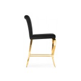 Joan black / gold Барный стул недорого