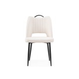 Barton beige / black Стул на металлокаркасе распродажа