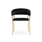 Kamelia 1 black / gold Стул на металлокаркасе от производителя