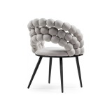 Ball gray / black Стул на металлокаркасе купить