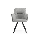 Elis gray / dark gray / black Стул на металлокаркасе распродажа