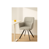 Elis gray / dark gray / black Стул на металлокаркасе от производителя